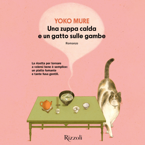 Una zuppa calda e un gatto sulle gambe