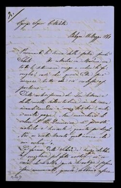 Lettera di Corradi, Alfonso a Cittadella, Luigi Napoleone
