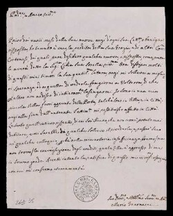 Lettera di Guarnacci, Mario