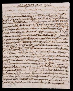 Lettera di Guarnacci, Mario