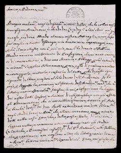 Lettera di Guarnacci, Mario