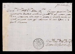 Lettera di Bentivoglio, Marco Cornelio