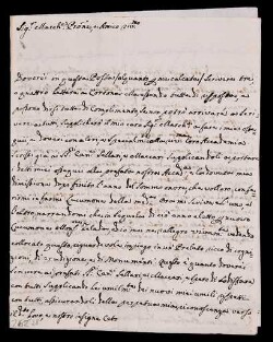 Lettera di Guarnacci, Mario a Venuti, Benvenuto Giuseppe