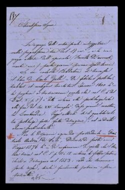 Lettera di Corradi, Alfonso a Cittadella, Luigi Napoleone